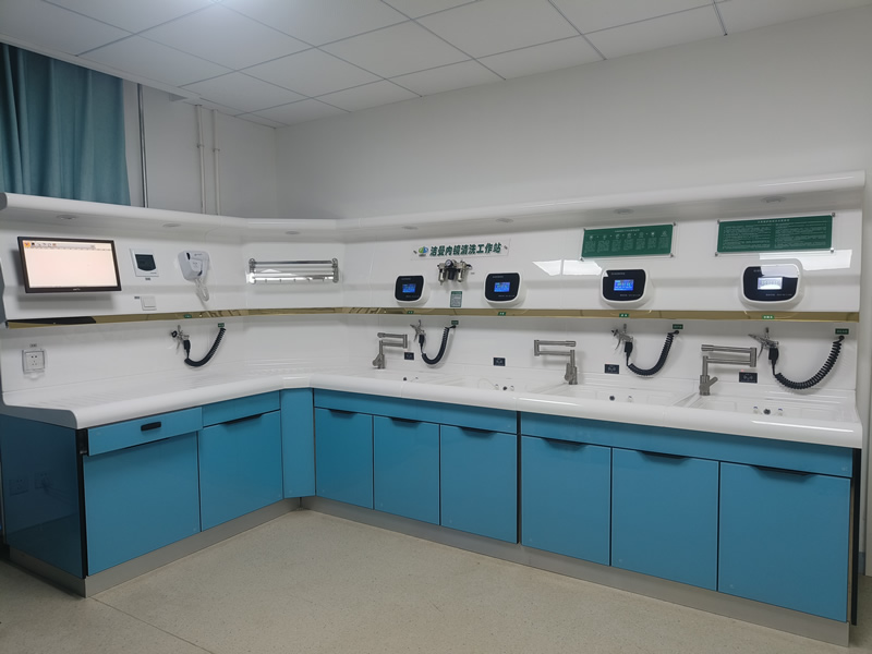 L型追溯系统清洗中心工作站_内镜清洗工作站_四槽+干燥台全套配置_betway挑战赛