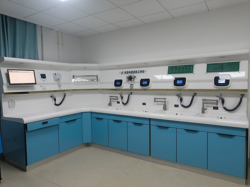 L型追溯系统清洗中心工作站_内镜清洗工作站_四槽+干燥台全套配置_betway挑战赛